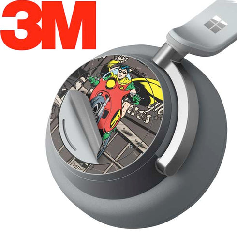 DC Comics Robin Vintage Action pose pattern Surface Headphones Skin